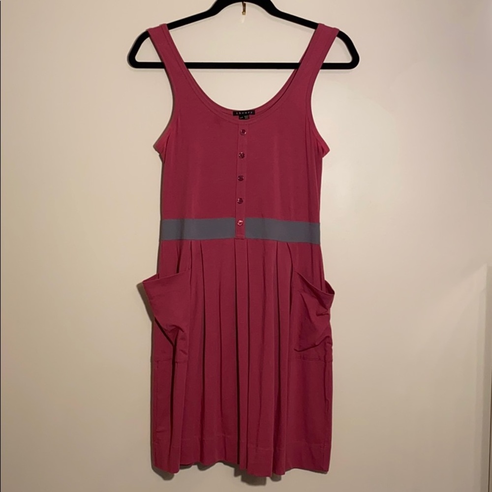 Theory Pima Cotton Casual Dress